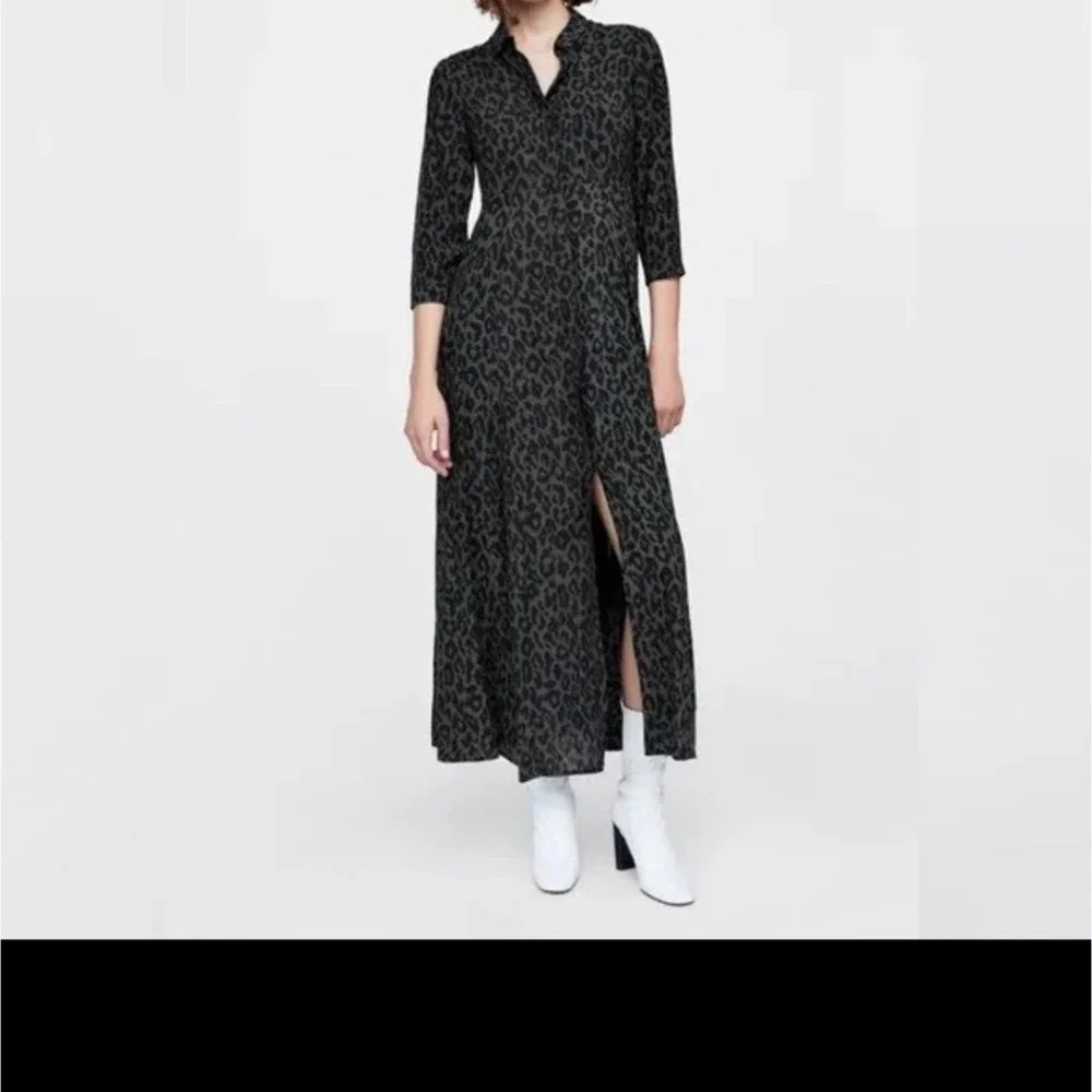Zara woman leopard print Dress - Picture 1 of 13
